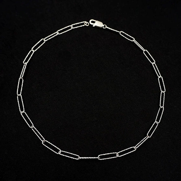 Wholesale Choker Necklace Simple Geometric Style Titanium Steel Handmade Unisex