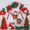 Wholesale Christmas Aluminum Foil And Latex Balloon Set Round Decorative Balloons For Party Scene Decoration