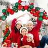 Wholesale Christmas Aluminum Foil And Latex Balloon Set Round Decorative Balloons For Party Scene Decoration