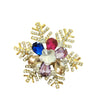 Wholesale Christmas Brooch Zinc Alloy Animal Heart Letters Flower Geometric Electroplating For Women