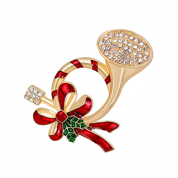 Wholesale Christmas Brooch Zinc Alloy Animal Heart Letters Flower Geometric Electroplating For Women