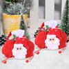 Wholesale Christmas Gift Bag Non Woven With Santa Claus Snowman Elk Bear Candy Fruit Patterns