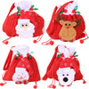 Wholesale Christmas Gift Bag Non Woven With Santa Claus Snowman Elk Bear Candy Fruit Patterns