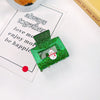 Wholesale Christmas Hair Accessories Acrylic Glitter Handmade Handpainted Women's Jewelry Grab Clip