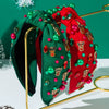 Wholesale Christmas Hair Band Alloy Diamond Pearl Elk Fashion Knot Allmatch Women's Hair Accessories