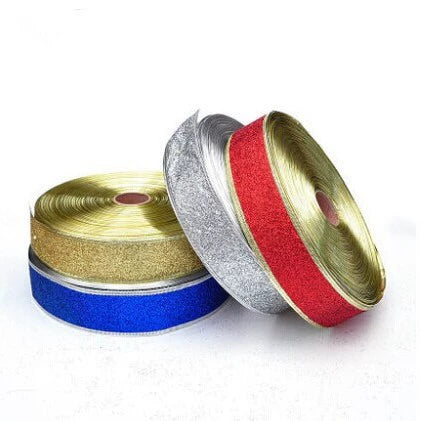 Wholesale Christmas Ribbon Cloth Mechanical 5Cm Sky Blue