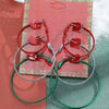 Wholesale Christmas Series Earrings Alloy Cartoon Cute Simulation Snowflake Elk Electroplated
