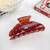 Wholesale Christmas Women's Pvc Handmade Hair Accessories Shark Clip With Snowman Elk Shape