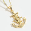 Wholesale Clavicle Chain Copper Mixed Gemstone Setting Sweet Retro Cherry Shape Electroplating Design For Women