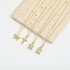 Wholesale Clavicle Chain Copper Mixed Gemstone Setting Sweet Retro Cherry Shape Electroplating Design For Women
