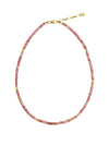 Wholesale Clavicle Chain Handmade With Semiprecious Natural Colored Stones Geometric Style Titanium Steel Pendant Electroplated