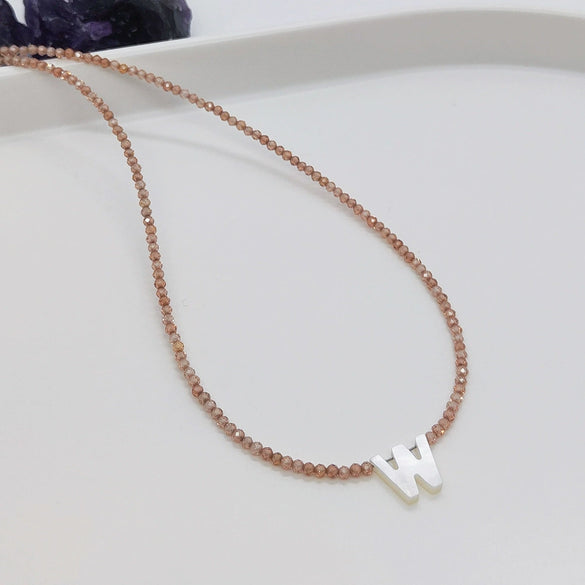 Wholesale Clavicle Chain Organic Glass Pendant Rhinestone Geometric Handwoven For Women