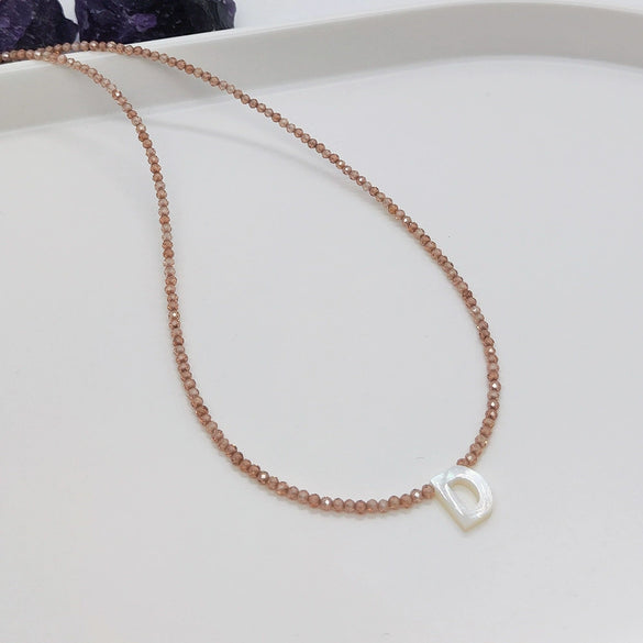 Wholesale Clavicle Chain Organic Glass Pendant Rhinestone Geometric Handwoven For Women