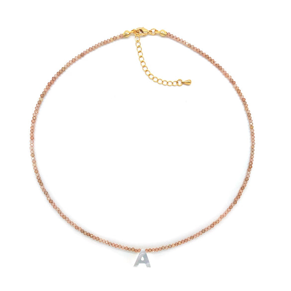 Wholesale Clavicle Chain Organic Glass Pendant Rhinestone Geometric Handwoven For Women