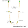 Wholesale Clavicle Necklace 316L Stainless Steel Geometric Electroplated For Women