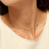 Wholesale Clavicle Necklace 925 Sterling Silver Drop Shape Rhinestone Electroplated For Women