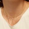 Wholesale Clavicle Necklace 925 Sterling Silver Drop Shape Rhinestone Electroplated For Women