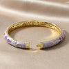 Wholesale Cloisonné Bracelet For Women Filigree Enamel Round Carved Tulip Vintage Palace Style Electroplated