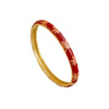 Wholesale Cloisonné Maple Leaf Bracelets Plated Fashion Jewelry With Retro Botanical Design For Adults