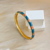 Wholesale Cloisonné Maple Leaf Bracelets Plated Fashion Jewelry With Retro Botanical Design For Adults
