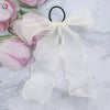Wholesale Cloth Handmade Bow Ribbon Hair Ring Women's Hair Accessories