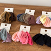 Wholesale Cloth Handmade Elegant Widebrimmed Seamless Soft Highelastic Hair Ring Head Rope For Women