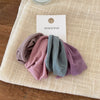 Wholesale Cloth Handmade Elegant Widebrimmed Seamless Soft Highelastic Hair Ring Head Rope For Women