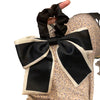 Wholesale Cloth Handmade Fashion Hair Rope With Large Bow For Women