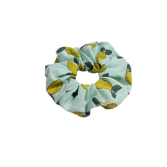 Wholesale Cloth Handmade Fresh Fruit Large Intestine Fat Sausage Hair Band Hair Rope Hair Accessories