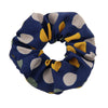 Wholesale Cloth Handmade Geometric Natural Style Big Round Point Large Intestine Ring Hair Ring For Girls