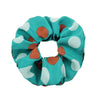 Wholesale Cloth Handmade Geometric Natural Style Big Round Point Large Intestine Ring Hair Ring For Girls