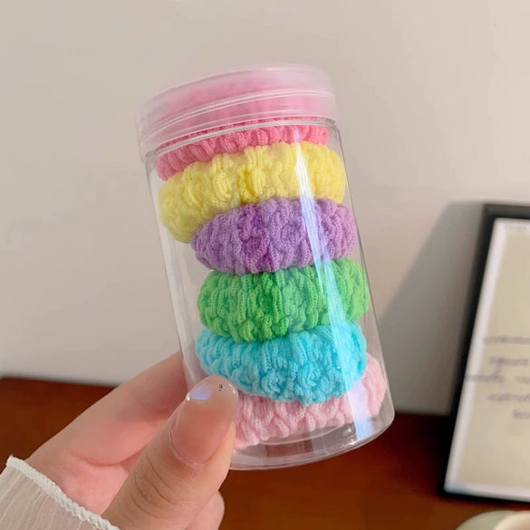 Wholesale Cloth Handmade High Elasticity Hair Ties For Braiding