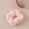 Wholesale Cloth Handmade High Elasticity Simple Geometric Plush Hair Band Hair Accessory