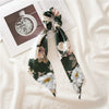 Wholesale Cloth Handmade Minimalist High Elasticity Triangle Streamer Hair Ring Women's Hair Accessories