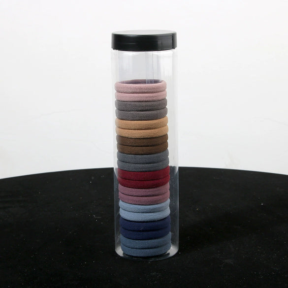 Wholesale Cloth Handmade Simple High Elastic Women's Hair Band Hair Tie
