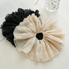 Wholesale Cloth Handmade Sweet High Elasticity Pleated Large Intestine Hair Ring Hair Accessories