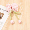 Wholesale Cloth Handmade Sweet Tulip Women's Hair Ring Head Rope