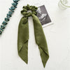 Wholesale Cloth Headwear Women's Hair Tie Ponytail Long Streamer Large Intestine Circle Floral Seiko Design