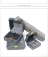 Wholesale Cloth Jewelry Storage Box For Bracelet Ring Pendant Earrings Necklace Gift
