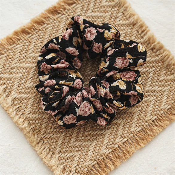 Wholesale Cloth Sweet High Elasticity Seiko Large Intestine Hair Ring Women's Ponytail Head Accessory
