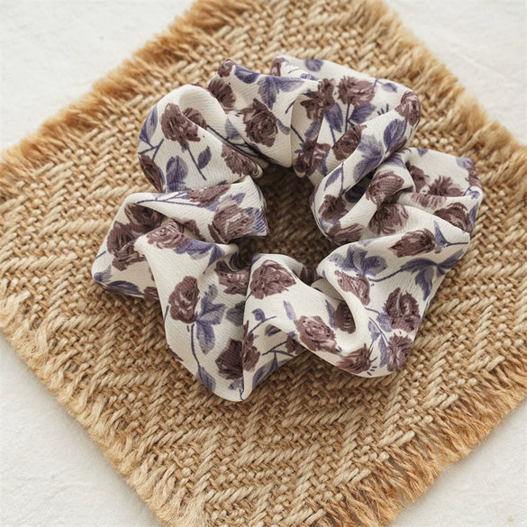 Wholesale Cloth Sweet High Elasticity Seiko Large Intestine Hair Ring Women's Ponytail Head Accessory