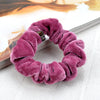 Wholesale Cloth Velvet Hair Ties Pure Handmade Hair Accessories