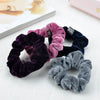 Wholesale Cloth Velvet Hair Ties Pure Handmade Hair Accessories