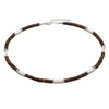 Wholesale Coconut Shell Beaded Necklace Handmade With Geometric Letters Numbers Text Design For Unisex
