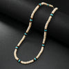 Wholesale Coconut Shell Geometric Style Necklace