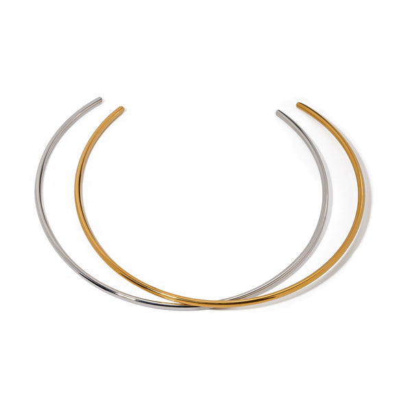 Wholesale Collar Jewelry Stainless Steel Titanium Steel Geometric Style For Women