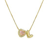 Wholesale Collarbone Necklace Copper Brass String Of Pearls Electroplating Letters Numbers Text Style For Women