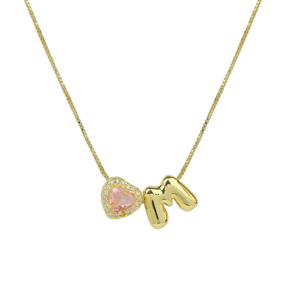 Wholesale Collarbone Necklace Copper Brass String Of Pearls Electroplating Letters Numbers Text Style For Women