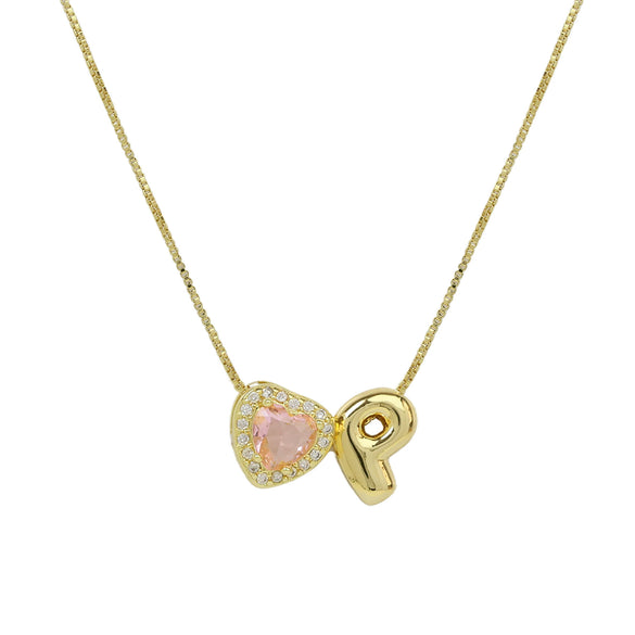 Wholesale Collarbone Necklace Copper Brass String Of Pearls Electroplating Letters Numbers Text Style For Women
