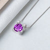 Wholesale Collarbone Necklace 925 Silver Geometric Pendant Electroplated